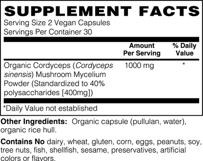 Cordyceps Shroom' Capsules